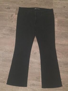 Women's Black Levi Flare Jeans